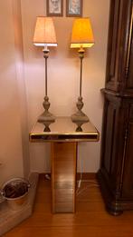 Gouden spiegeltafel, Antiek en Kunst, Ophalen