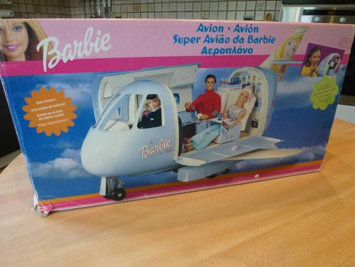 Barbie , avion complet, Enfants & Bébés, Jouets | Véhicules en jouets, Utilisé, Enlèvement ou Envoi