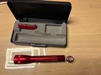 Mini Maglite met zijn hoes: nieuw (niet compleet), Caravans en Kamperen, Zaklampen, Ophalen of Verzenden, Zo goed als nieuw, Batterij