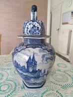 vaas in Delftst blauw, Antiek en Kunst, Ophalen