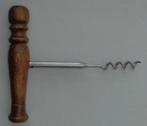 kurkentrekker houten greep L13,5xB11cm corkscrew with wooden, Huis en Inrichting, Keuken | Servies, Gebruikt, Ophalen of Verzenden