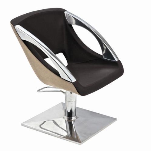 Kappersstoel AGV NELLY bruin/beige (showmodel), Handtassen en Accessoires, Uiterlijk | Haarverzorging, Zo goed als nieuw, Overige typen