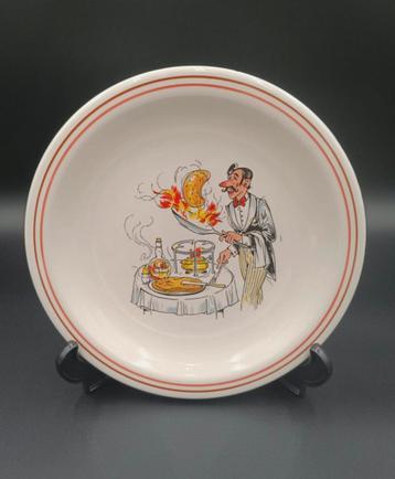 Set van 6 originele Italiaanse borden beschikbaar voor biedingen