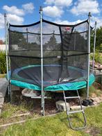 Trampoline Berg 330 + beschermhoes, Ophalen, Gebruikt