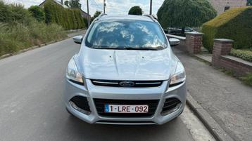 Ford Kuga 2.0TDCI Titanium 05/2014, Auto's, Ford, 100 kW, Euro 5, Zwart, 4 cilinders