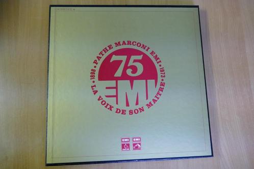 LP BOX  PATHE-MARCONI  EMI  75emeANNIVERSAIRE, Cd's en Dvd's, Vinyl | Verzamelalbums, Zo goed als nieuw, Overige genres, Ophalen of Verzenden