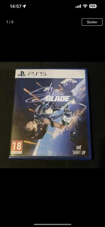 stellar blade ps5 Disc- Amazing Condition- beschikbaar voor biedingen