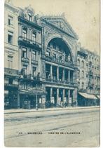 Bruxelles - Théatre de L' Alhambra, Verzamelen, Postkaarten | België, Verzenden, 1920 tot 1940, Gelopen, Brussel (Gewest)