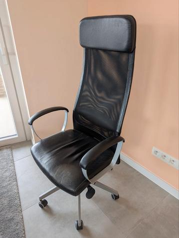 IKEA MARKUS bureaustoel, Huis en Inrichting, Bureaustoelen, Ophalen, Gebruikt, Bureaustoel