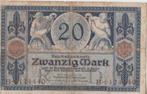20 Mark 1915, Postzegels en Munten, Bankbiljetten | Europa | Niet-Eurobiljetten, Los biljet, Duitsland, Ophalen of Verzenden