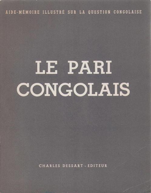 Le pari congolais, Livres, Histoire nationale, Utilisé, 20e siècle ou après, Enlèvement ou Envoi