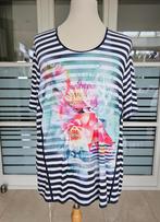 Gestreepte T-shirt – maat 46 - Merk: RABE, Rabe, Blauw, Maat 46/48 (XL) of groter, Ophalen of Verzenden