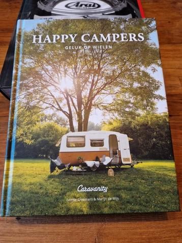 Boek Happy Campers geluk op wielen, Enlèvement ou Envoi, Comme neuf