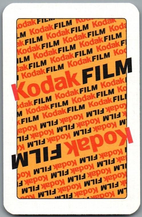 carte à jouer - LK8468 - Kodak film, Collections, Cartes à jouer, Jokers & Jeux des sept familles, Comme neuf, Carte(s) à jouer