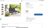 Palletkussens, Ophalen, Gebruikt