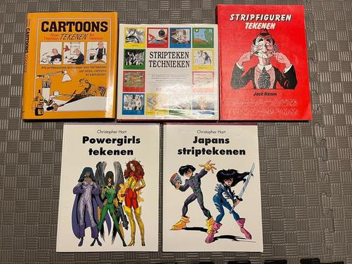 Strips en cartoons leren tekenen: 5 waardevolle boeken, Livres, Loisirs & Temps libre, Utilisé, Dessin et Peinture, Convient aux enfants