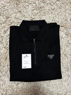 Prada polo zip L, Vêtements | Hommes, Polos, Taille 52/54 (L), Porté, Prada, Noir