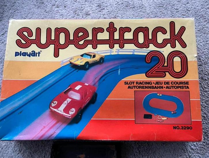 Jaren 70 auto racebaan, Verzamelen, Retro, Overige typen, Ophalen
