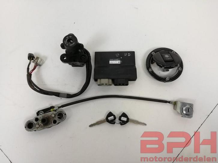 Slotenset + ECU Suzuki GSX-R 600 L1 L2 L3 L4 L5 L6 L7 2011 t, Motoren, Onderdelen | Suzuki, Ophalen of Verzenden