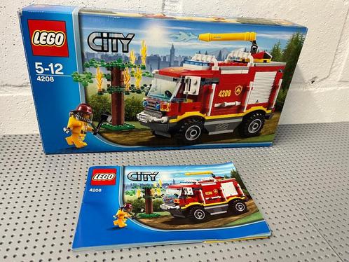 Lego city 4208 brandweerwagen, Kinderen en Baby's, Speelgoed | Duplo en Lego, Zo goed als nieuw, Lego, Complete set, Ophalen