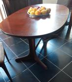 table + chaises, Enlèvement ou Envoi, Utilisé, Ovale, Autres essences de bois