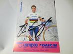 wielerkaart 1999 team lampre wk oscar camenzind signe, Verzenden, Zo goed als nieuw