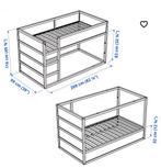 Hoogslaper bed Ikea kura, Enlèvement, Utilisé, Lit mi-hauteur mezzanine