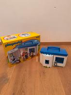Playmobil 1.2.3 meeneempolitiebureau, Kinderen en Baby's, Speelgoed | Playmobil, Ophalen, Zo goed als nieuw