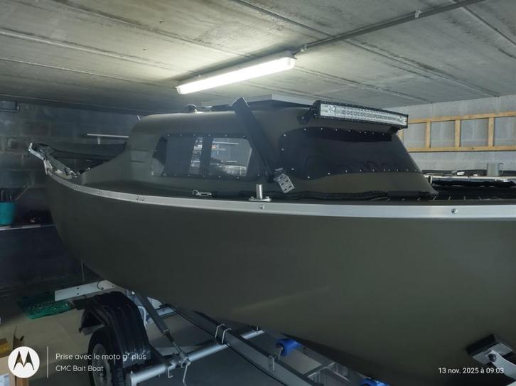 Bateau de pêche, Watersport en Boten, Vis- en Consoleboten, Nieuw, Tot 10 pk, 3 tot 6 meter, Benzine, Buitenboordmotor, Polyester