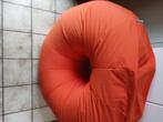 Donut zitzak, Huis en Inrichting, Ophalen, Zo goed als nieuw, Oranje, Zitzak