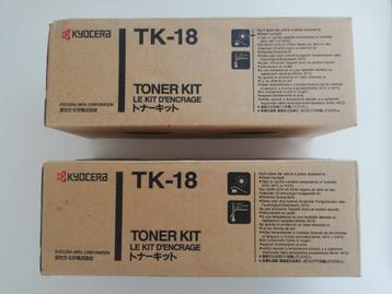 Kyocera TK-18 Toner Kit beschikbaar voor biedingen