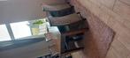 4 rieten stoelen met tafel of apart, Ophalen
