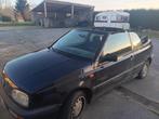 Oldtimer Volkswagen golf cabrio zwart (1995), Auto's, Stof, Zwart, Cabriolet, Zwart