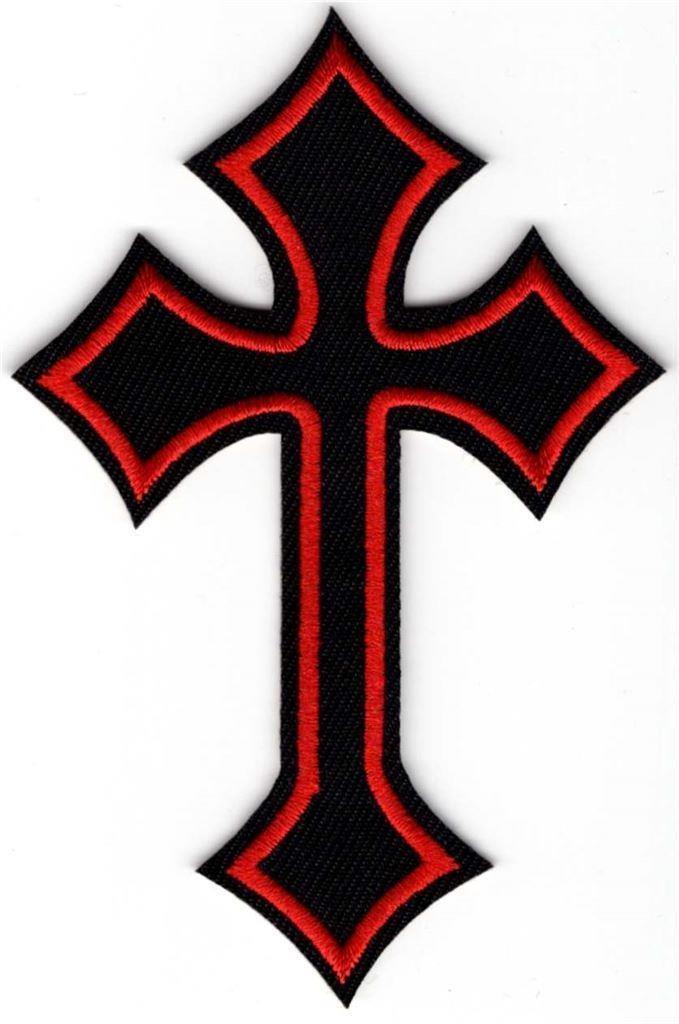 Keltisch Kruis stoffen opstrijk patch embleem #4, Motoren, Accessoires | Overige, Nieuw, Verzenden