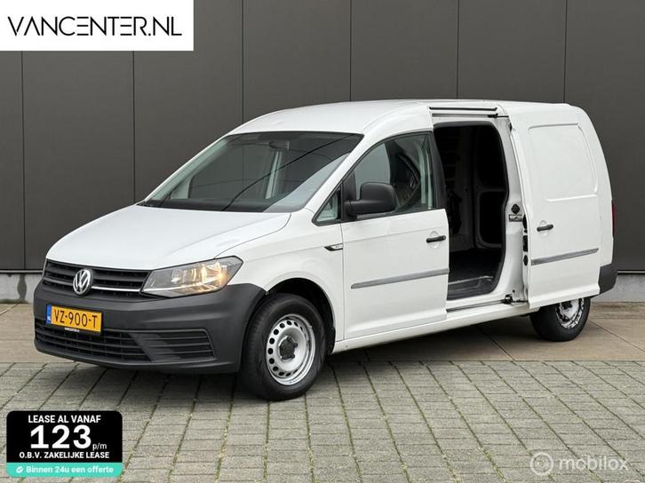 Volkswagen Caddy 2.0 TDI Maxi 2x Schuifdeur NIEUWE APK EURO6, Auto's, Bestelwagens en Lichte vracht, Bedrijf, Te koop, ABS, Airbags