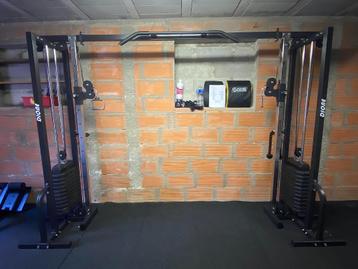 NIEUW DIONE Cable Crossover Fitness Station inclusief 2x80KG disponible aux enchères