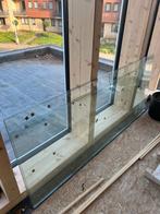 Gelaagd glas - 4 vensters, Doe-het-zelf en Bouw, Glas en Ramen, Ophalen, Minder dan 80 cm, Nieuw, 160 cm of meer