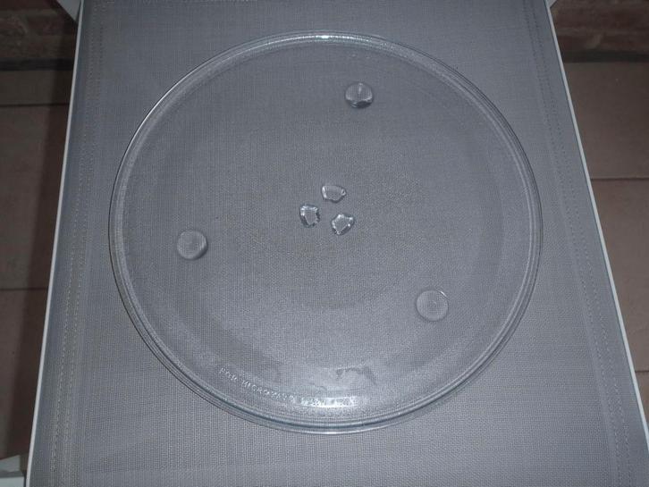 glazen roterende plaat type 675A07 voor magnetron, Elektronische apparatuur, Onderdelen en Toebehoren, Zo goed als nieuw, Ophalen of Verzenden