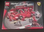 Lego Racers 8375 - Ferrari F1 Pit set, Ophalen of Verzenden, Gebruikt, Complete set, Lego