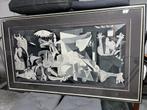 Cadre Reproduction "Guernica" de Pablo Picasso, Maison & Meubles, Bois, 75 cm ou plus, Enlèvement, Utilisé