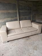 2 zit zetel echt leer in heel goede staat, Huis en Inrichting, Ophalen, Leer