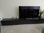 Tv kast zwart, Huis en Inrichting, Kasten |Televisiemeubels, Overige materialen, Gebruikt, Ophalen