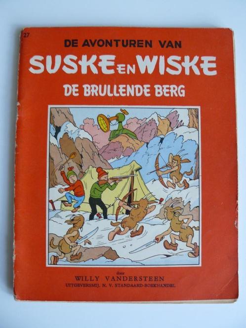 Suske en Wiske #27 De Brullende berg, Livres, BD, Utilisé, Une BD, Enlèvement ou Envoi