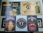 Lot de 5 plaques en tôle Jack Daniel's, Enlèvement ou Envoi, Comme neuf