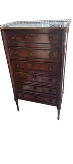 Louis XVI 6 laden commode, Ophalen