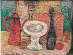 Marcel Van Driessche (1925 - 2012): Stilleven (113 x 90 cm), Antiek en Kunst, Ophalen of Verzenden