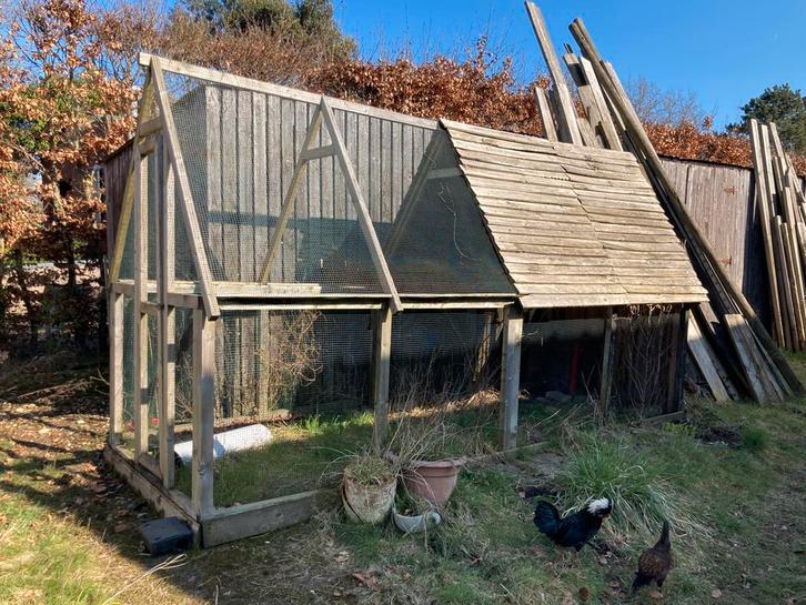 Volière / ren, Dieren en Toebehoren, Vogels | Hokken en Kooien, Gebruikt, Volière, Hout, Ophalen