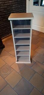 Kastje met vijf legplanken en glazen deur, Huis en Inrichting, Ophalen, Minder dan 50 cm, Met deur(en), Glas