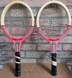 2 raquettes de tennis en bois Super Star Junior - 40 €, Sports & Fitness, Tennis, Autres marques, Raquette, Utilisé, Enlèvement ou Envoi