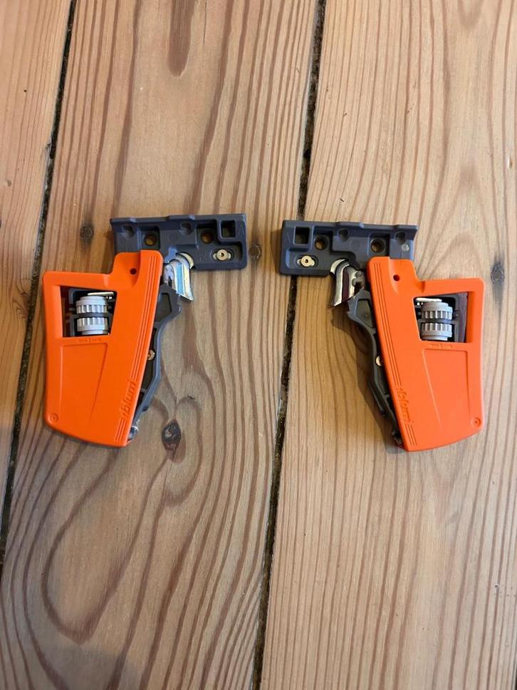 Movento S / Tip-on ladegeleiders - 2 Stuks, Doe-het-zelf en Bouw, Hang- en Sluitwerk, Nieuw, Schuif of Grendel, Overige materialen